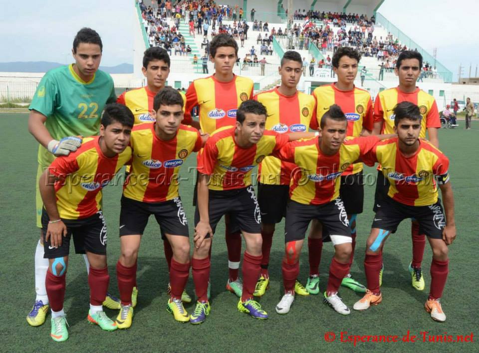 Hamza Ghanmi à l'époque élite avec l'Espérance